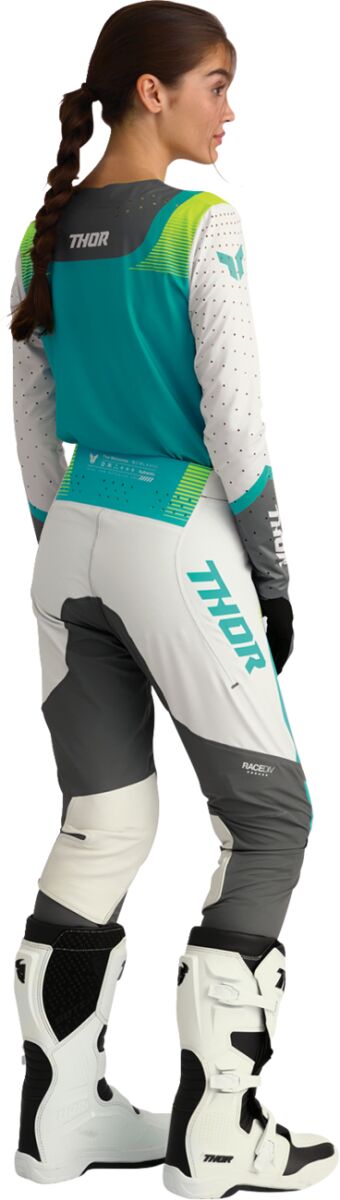 THOR PANT WMN SPORTMODE VELOCITY GY/AQ 13/14 2902-0414