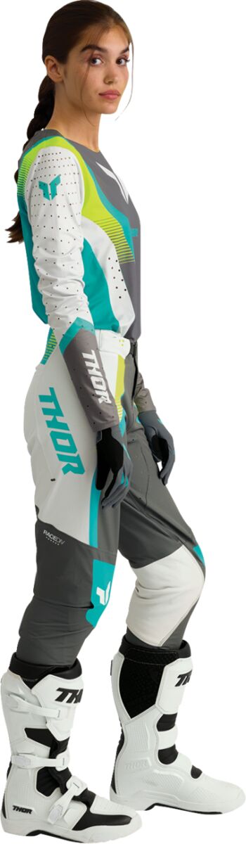 THOR PANT WMN SPORTMODE VELOCITY GY/AQ 13/14 2902-0414