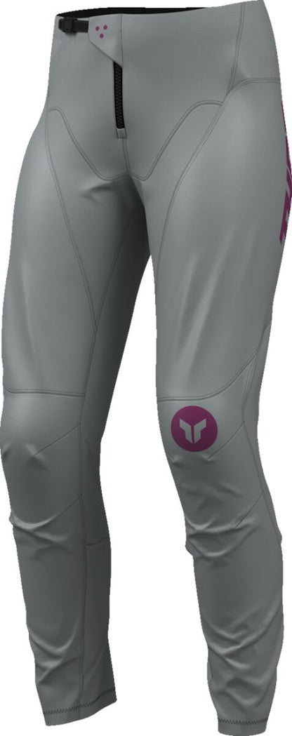 THOR PANT WMN RIDEMODE MENACE PURP/GY 5/6 2902-0434