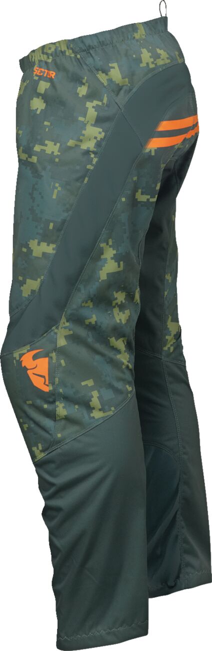 THOR PANT SCTR YTH DIGI G/C 18 2903-2415