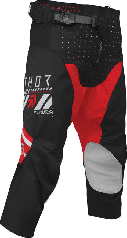 THOR PANT YTH LAUNCHMODE FUTURA BLACK/RED 26 2903-2607
