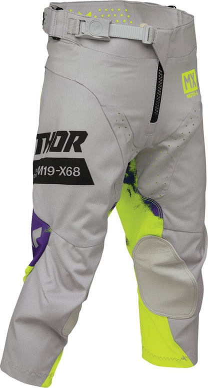 THOR PANT YTH LAUNCHMODE BLEACH GRAY/ACID 24 2903-2618