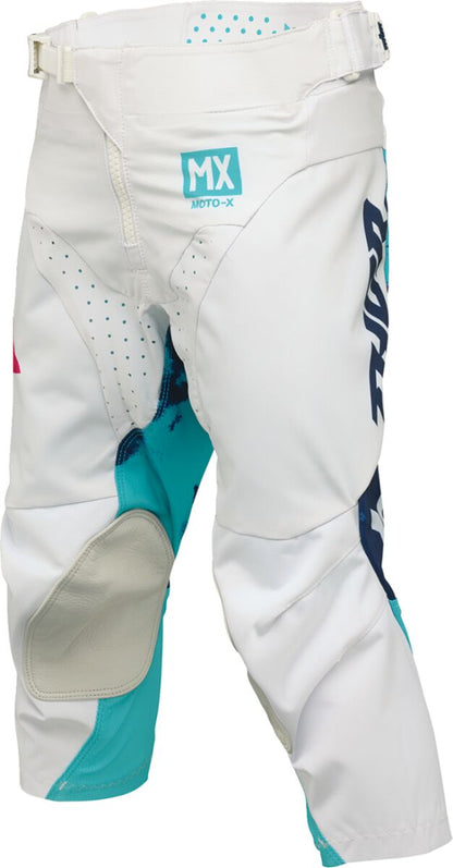 THOR PANT YTH LAUNCHMODE BLEACH WHT/AQ 24 2903-2624