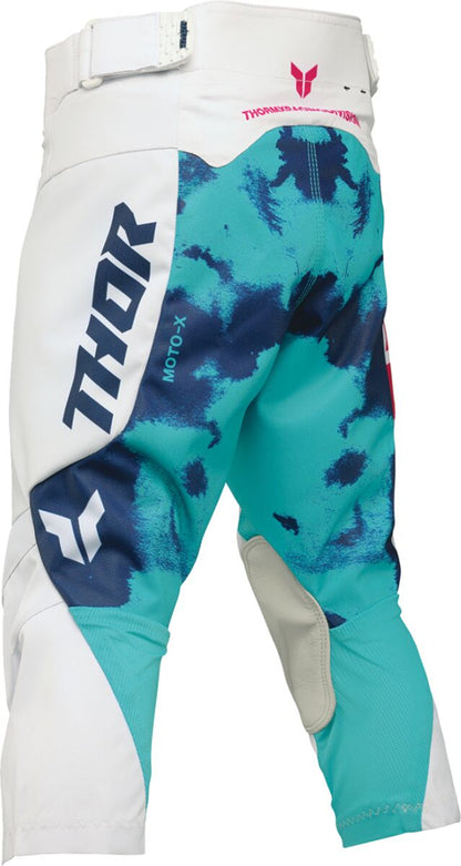 THOR PANT YTH LAUNCHMODE BLEACH WHT/AQ 24 2903-2624