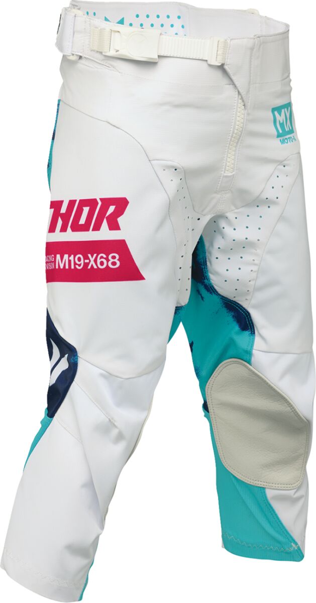 THOR PANT YTH LAUNCHMODE BLEACH WHT/AQ 24 2903-2624