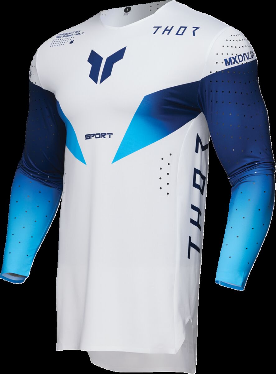 THOR JERSEY SPORT STRIKE NAVY LG 2910-8108