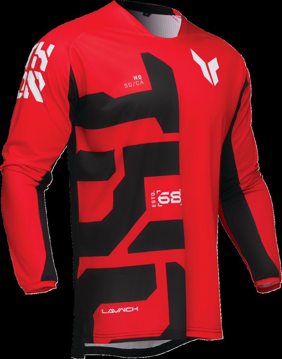 THOR JERSEY LAUNCH FORGE RED MD 2910-8214