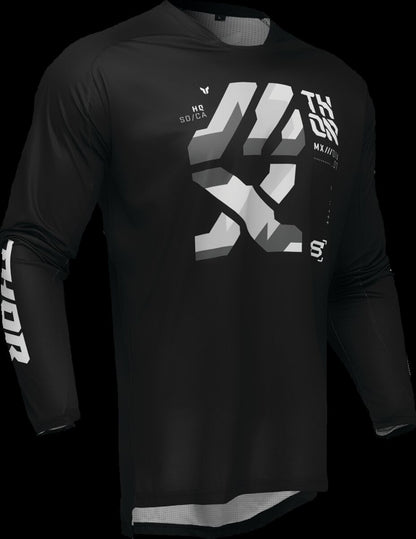 THOR JERSEY LAUNCH BRAVE BK/GY MD 2910-8220