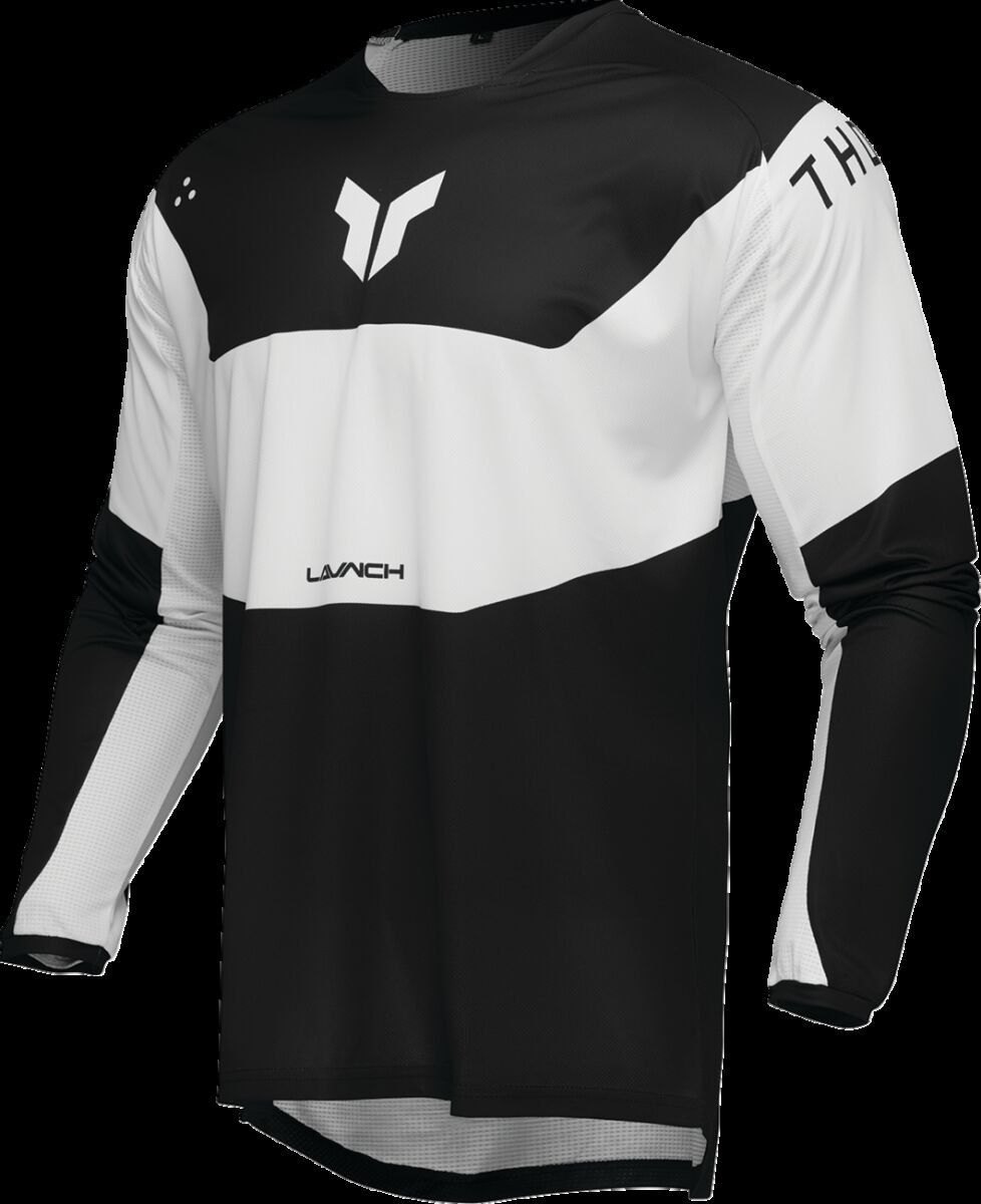 THOR JERSEY LAUNCH STORM BLACK MD 2910-8226