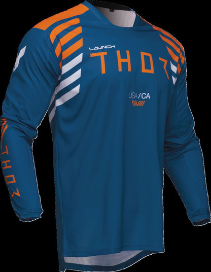 THOR JERSEY LAUNCH ZONE BLUE MD 2910-8238