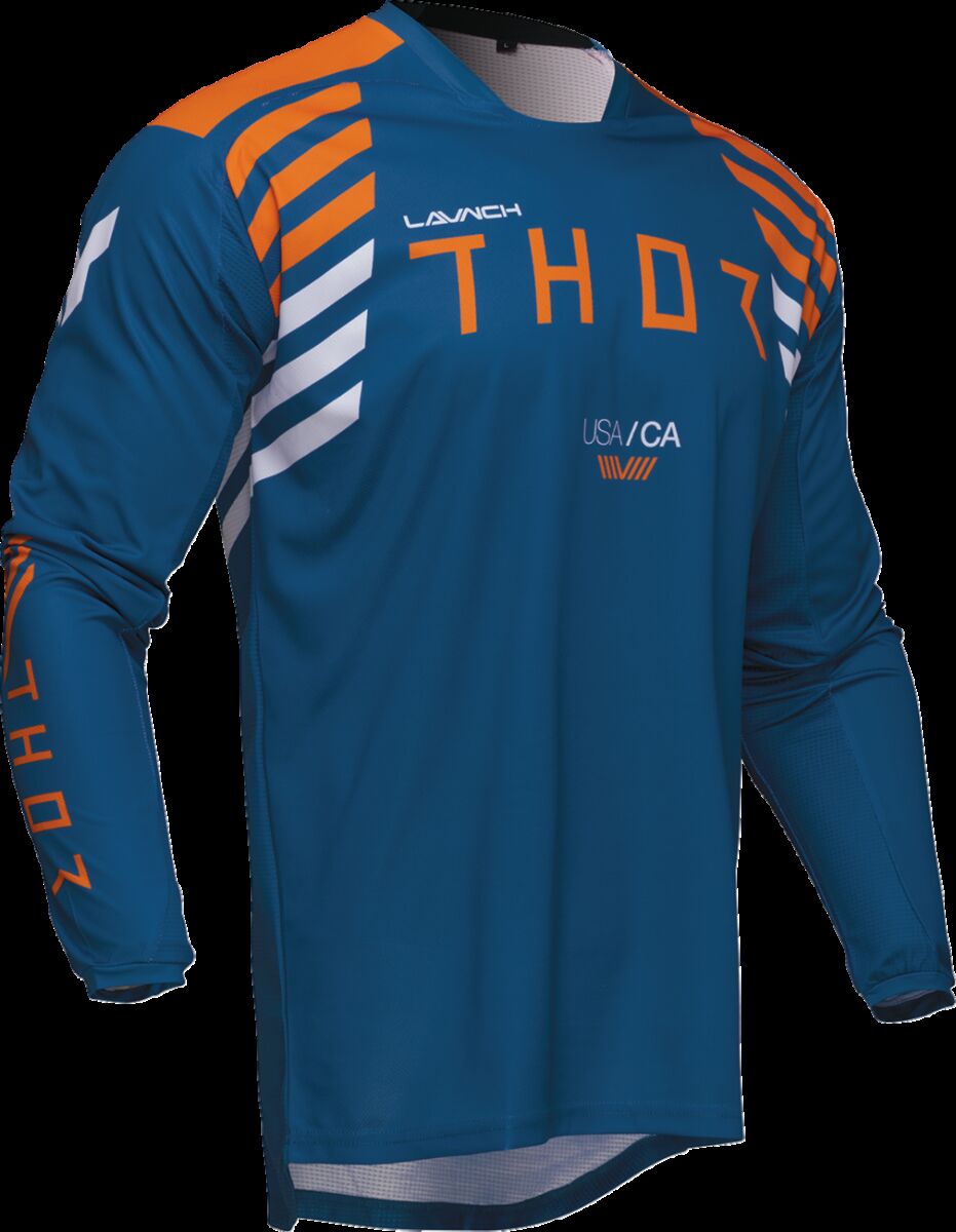 THOR JERSEY LAUNCH ZONE BLUE MD 2910-8238