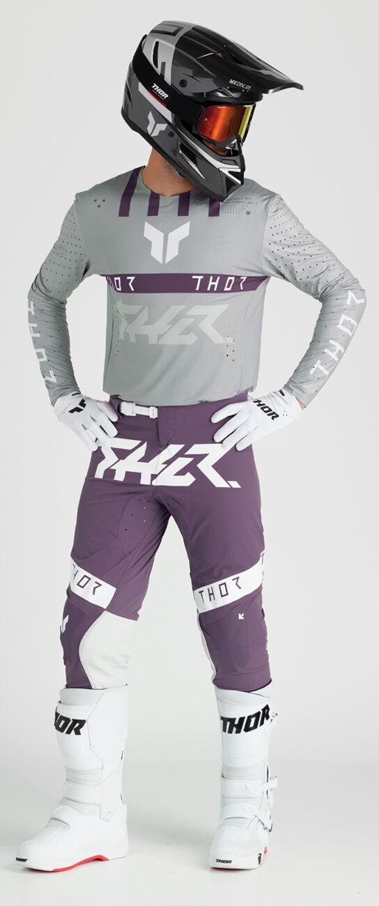 THOR JERSEY SPRTMODE FLITE GY/PU 2X 2910-8276