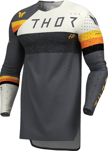 THOR JERSEY SPORTMODE LEAGUE CHAR/WHT S 2910-8352