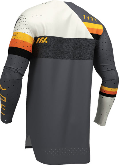 THOR JERSEY SPORTMODE LEAGUE CHAR/WHT M 2910-8353