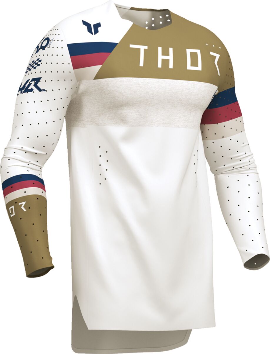 THOR JERSEY SPORTMODE LEAGUE WHT/COP S 2910-8364