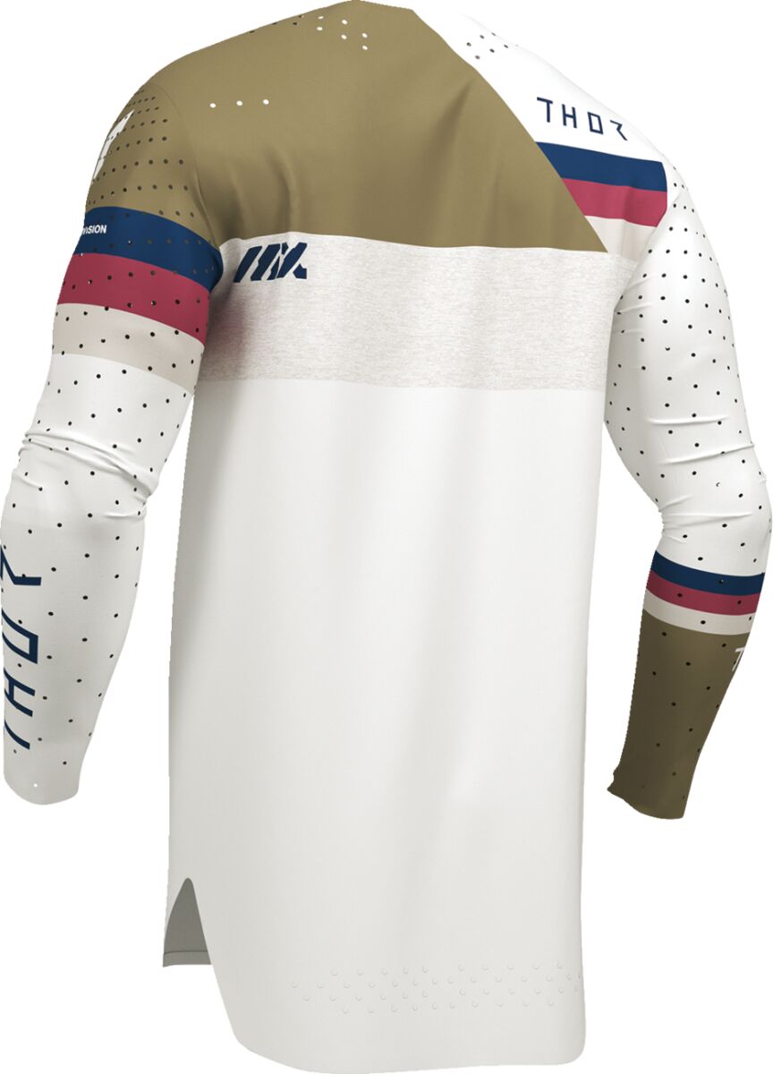 THOR JERSEY SPORTMODE LEAGUE WHT/COP S 2910-8364