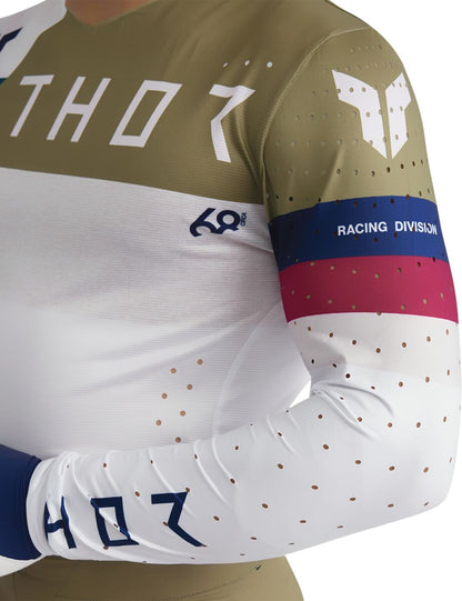 THOR JERSEY SPORTMODE LEAGUE WHT/COP L 2910-8366