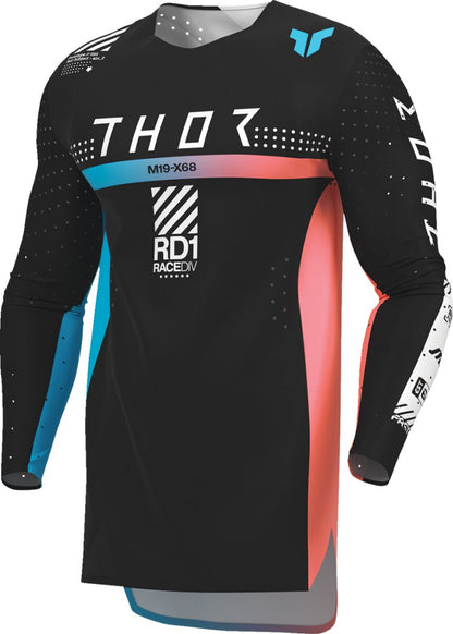THOR JERSEY SPORTMODE SYNTH BLACK M 2910-8371