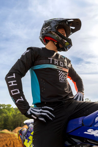 THOR JERSEY SPORTMODE SYNTH BLACK M 2910-8371