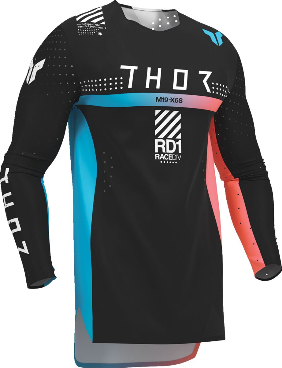 THOR JERSEY SPORTMODE SYNTH BLACK XL 2910-8373