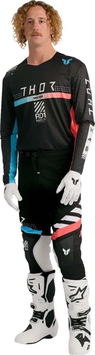 THOR JERSEY SPORTMODE SYNTH BLACK XL 2910-8373