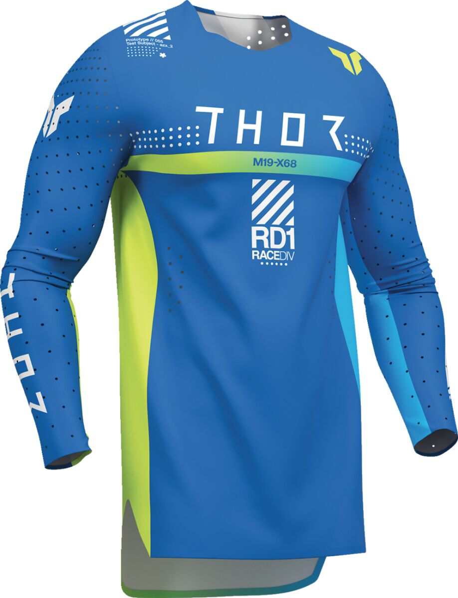 THOR JERSEY SPORTMODE SYNTH BLUE L 2910-8378