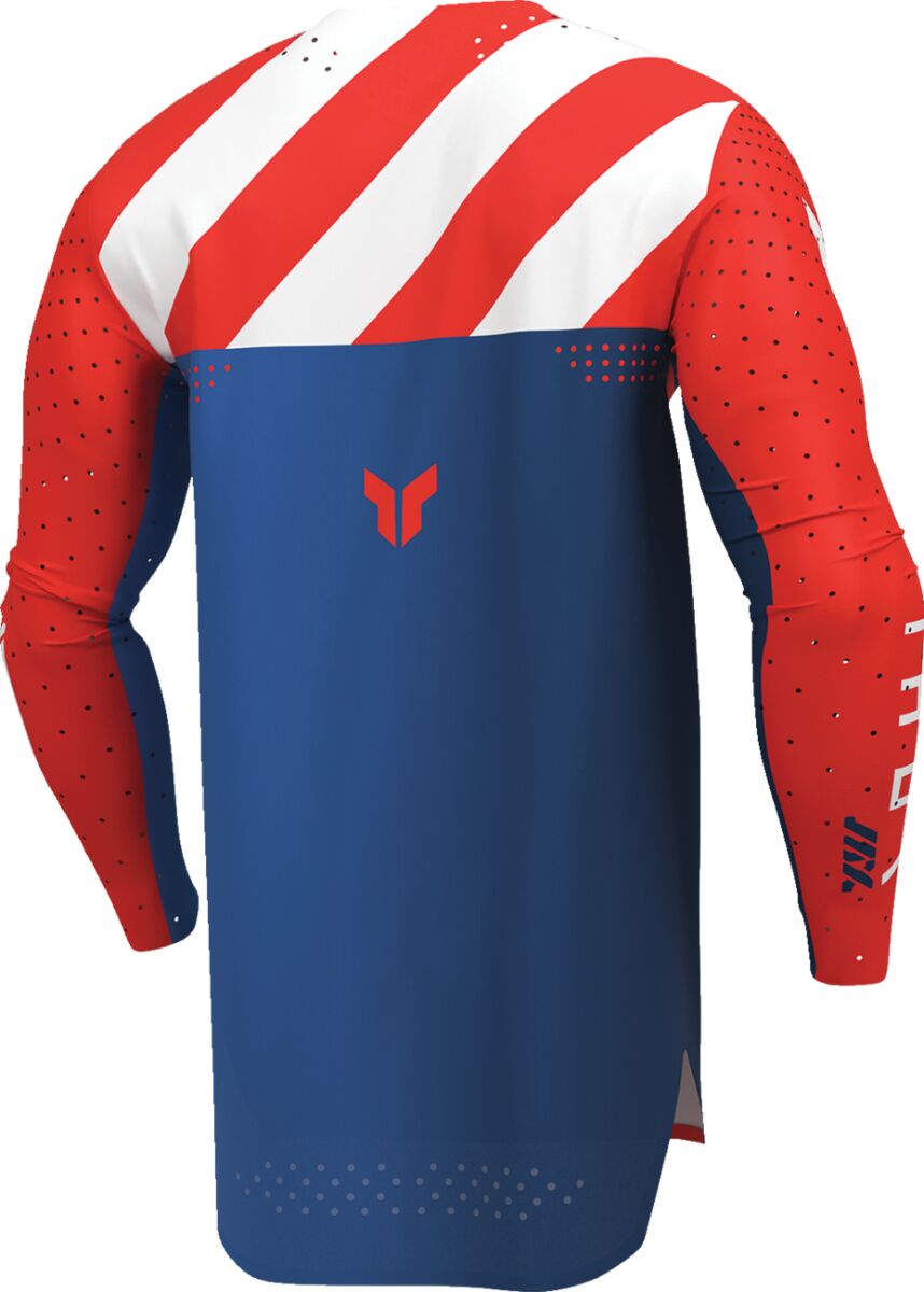 THOR JERSEY SPORTMODE SYNTH RED L 2910-8384