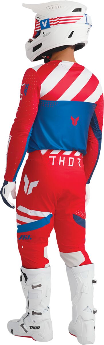 THOR JERSEY SPORTMODE SYNTH RED L 2910-8384