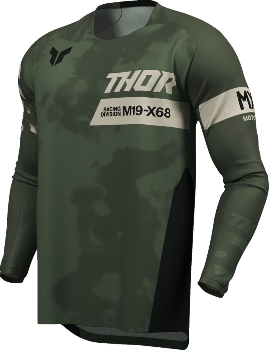 THOR JERSEY LAUNCHMODE BLEACH BLK/CAMO S 2910-8394