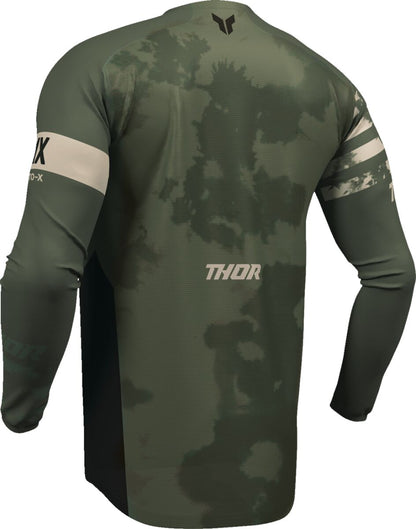 THOR JERSEY LAUNCHMODE BLEACH BLK/CAMO M 2910-8395