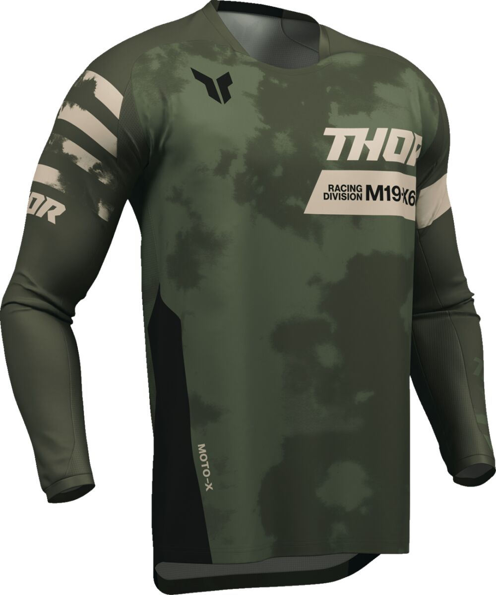 THOR JERSEY LAUNCHMODE BLEACH BLK/CAMO L 2910-8396