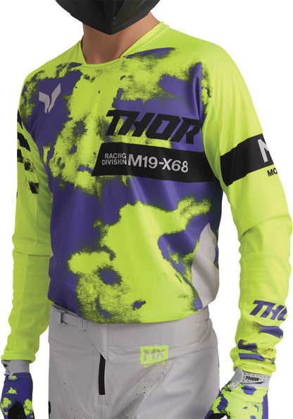 THOR JERSEY LAUNCHMODE BLEACH GY/ACID XL 2910-8403