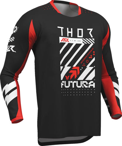 THOR JERSEY LAUNCHMODE FUTURA BK/RD 2910-8895