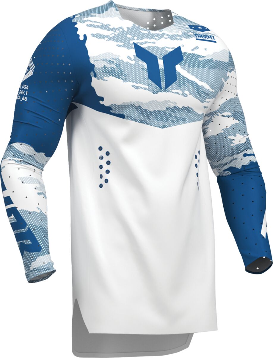 THOR JERSEY SPORTMODE RECON WHITE/B 2910-9079