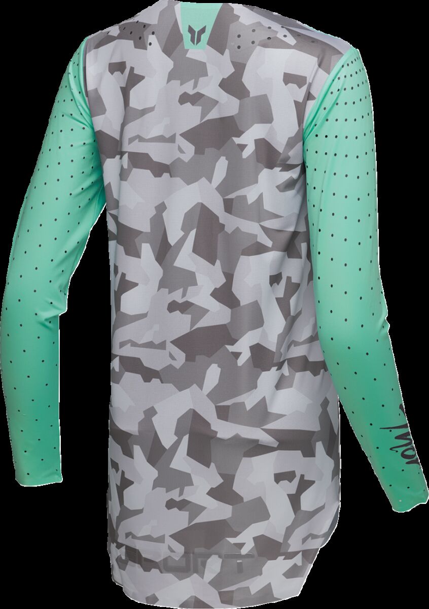 THOR JERSEY WMN SPORT SHADOW TEAL MD 2911-0322