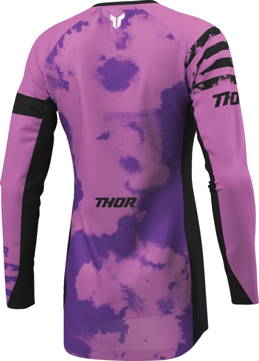 THOR JERSEY WMN LAUNCHMODE BLEACH BLK/ORC XS 2911-0340
