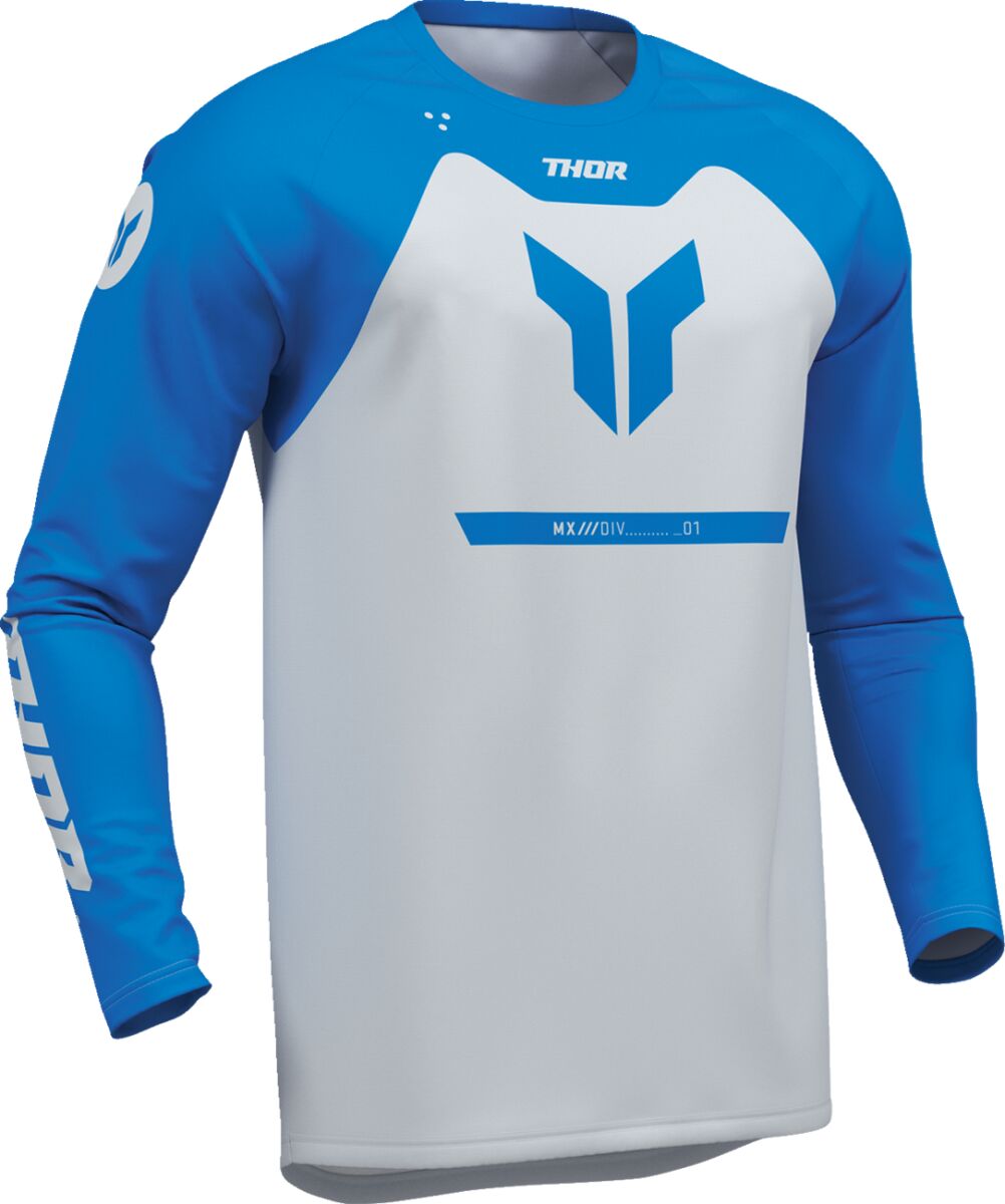 THOR JERSEY YTH RIDEMODE MENACE BLUE 2XS 2912-2608