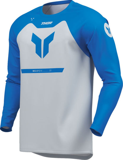 THOR JERSEY YTH RIDEMODE MENACE BLUE 2XS 2912-2608