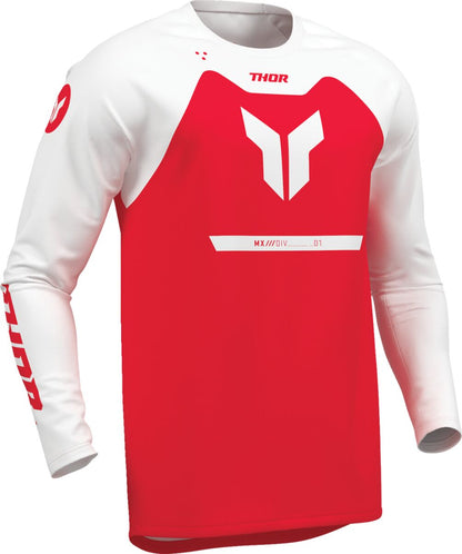THOR JERSEY YTH RIDEMODE MENACE RED S 2912-2622