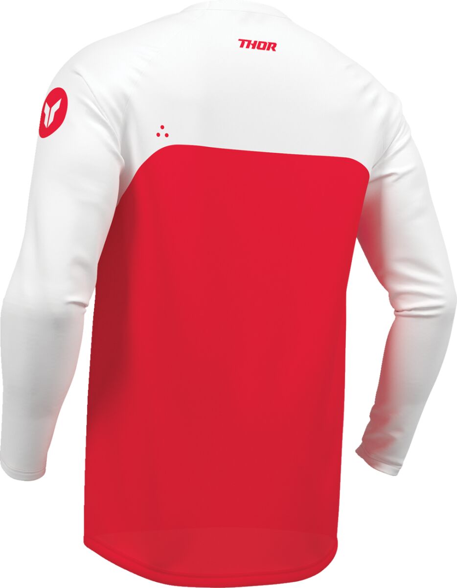 THOR JERSEY YTH RIDEMODE MENACE RED M 2912-2623