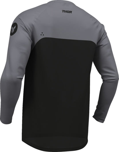 THOR JERSEY YOUTH RIDEMODE MENACE BLACK LG 2912-2692