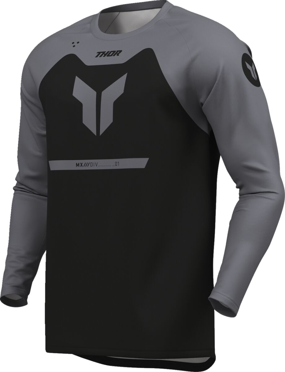 THOR JERSEY YOUTH RIDEMODE MENACE BLACK XL 2912-2693