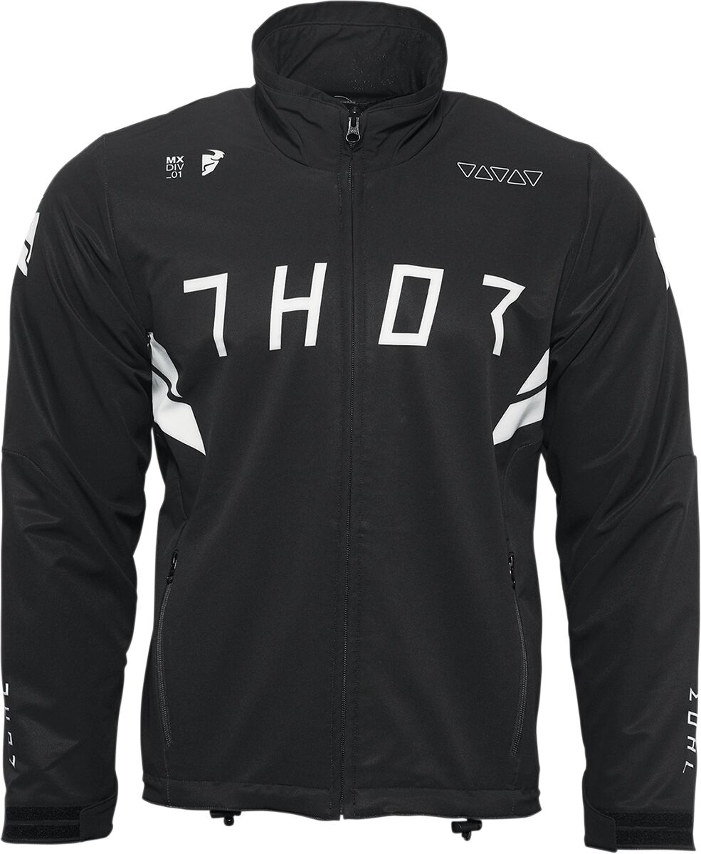THOR Warmup Jacket - Black/White - 3XL 2920-0677