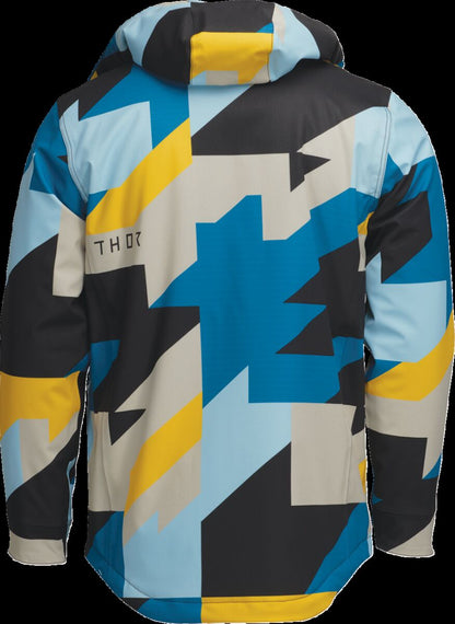 THOR JACKET TOUR BRAVE BL/YL 2X 2920-0821