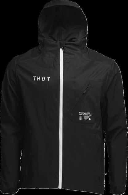 THOR JACKET LITE SHELL UNIT BLACK X 2920-0830