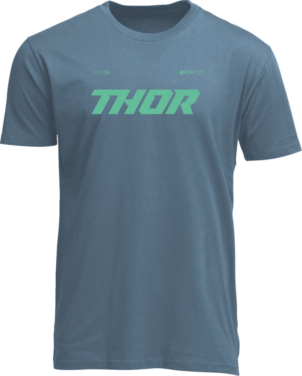THOR TEE BRAVE PETROL BLUE 2X 3030-25068