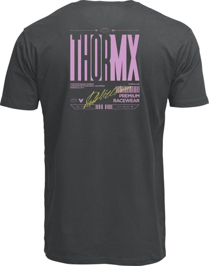 THOR TEE SIGNATURE COAL LG 3030-25129