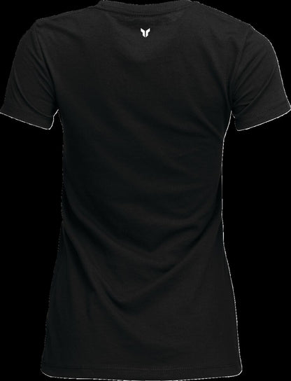 THOR TEE WOMENS BRAVE BLACK MD 3031-4297