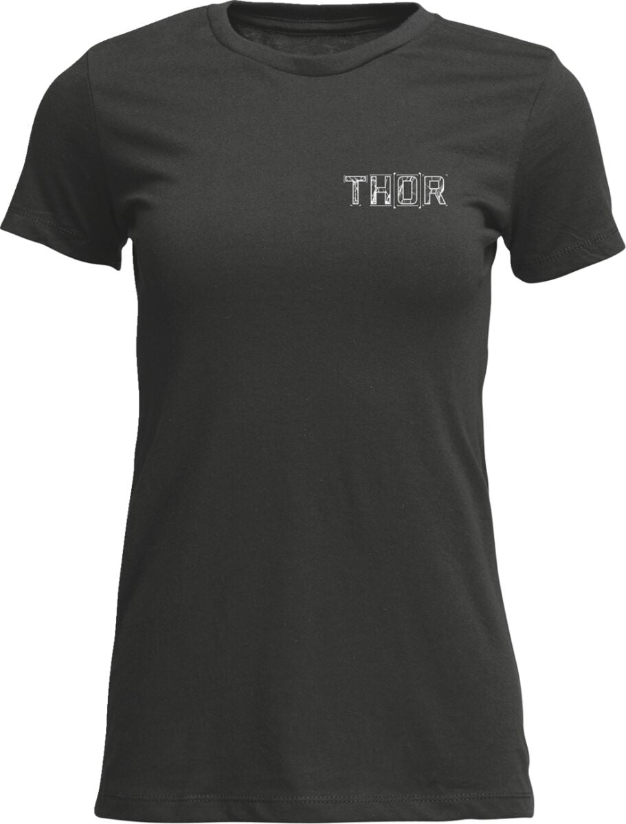 THOR TEE WOMENS BLUEPRINT CHARCOAL 3031-4323