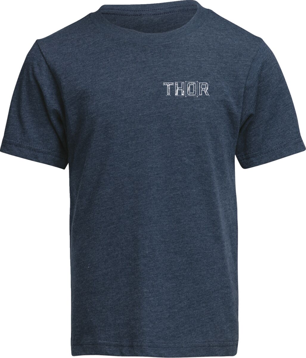 THOR TEE YTH BLUEPRINT NAVY SM 3032-3872